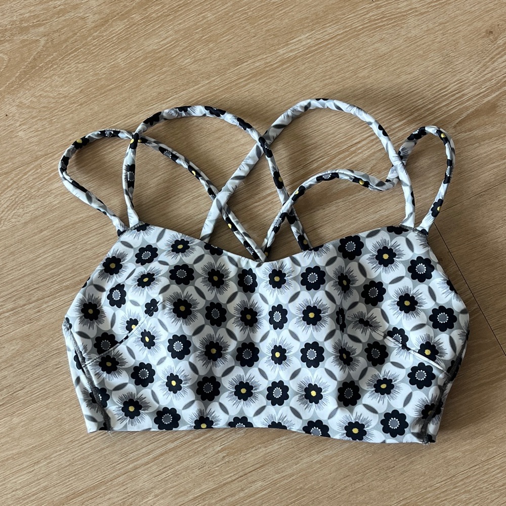 Savage X Fenty floral sports bra with padded cups